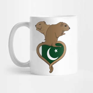 Gerbil Pakistan (light) Mug